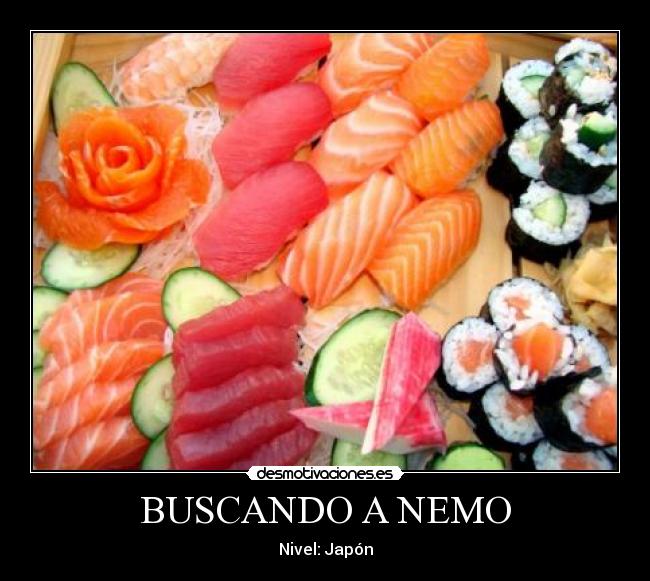 BUSCANDO A NEMO - Nivel: Japón