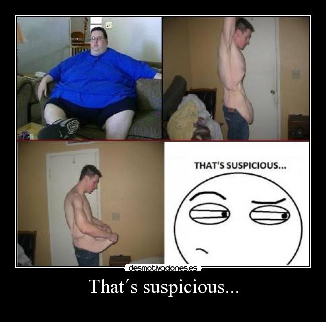 That´s suspicious... -