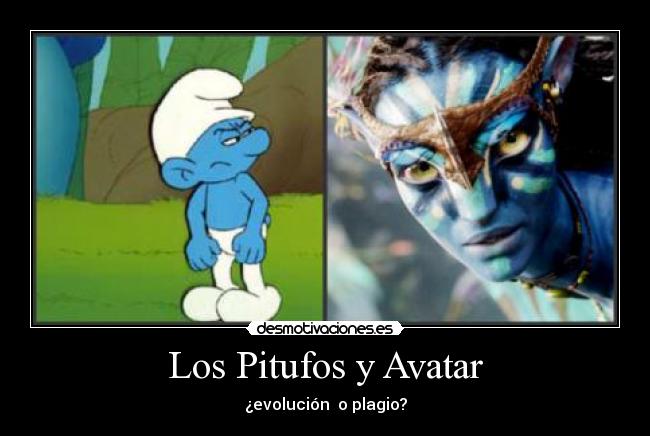 carteles pitufo-vs-avatar desmotivaciones