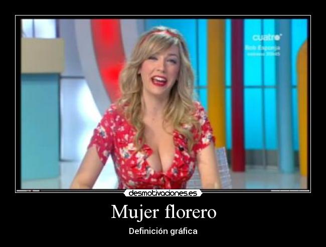 Mujer florero - 