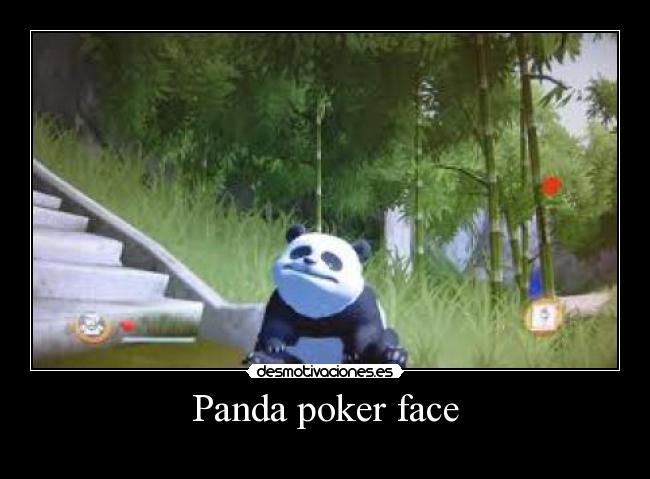 Panda poker face - 