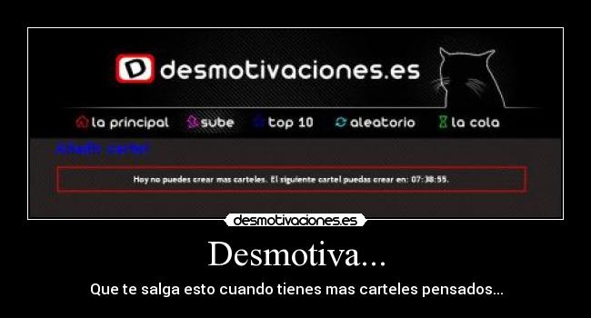 Desmotiva... - 