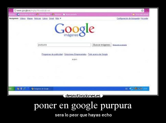 poner en google purpura -