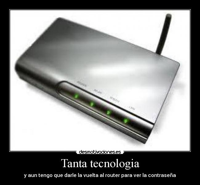 Tanta tecnologia -