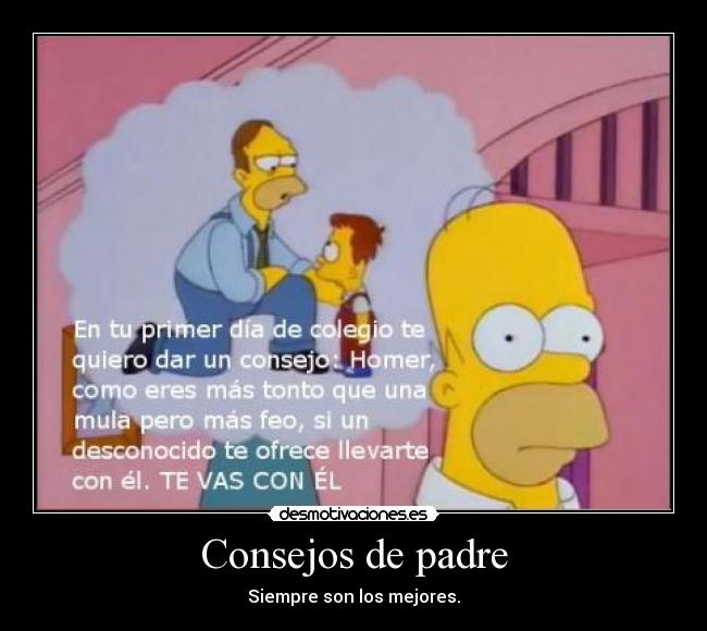 Consejos de padre - 