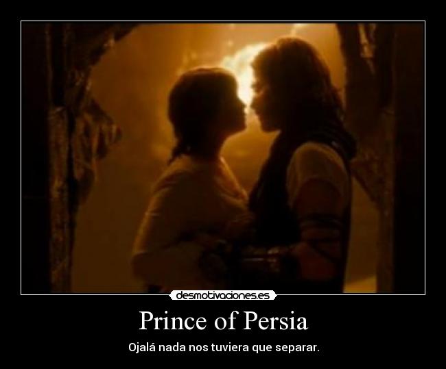 carteles prince persia arenas del tiempo dastan tamina pelicula desmotivaciones