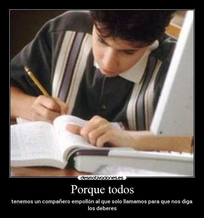 carteles deberes desmotivaciones