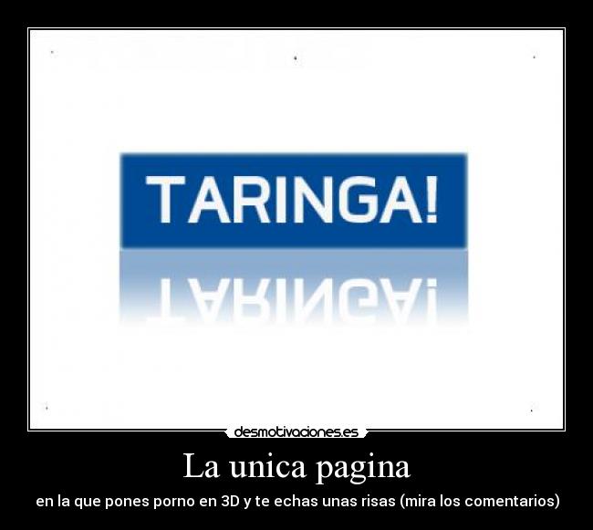 La unica pagina -