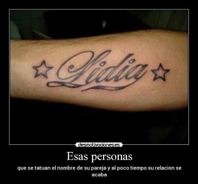 Esas personas -