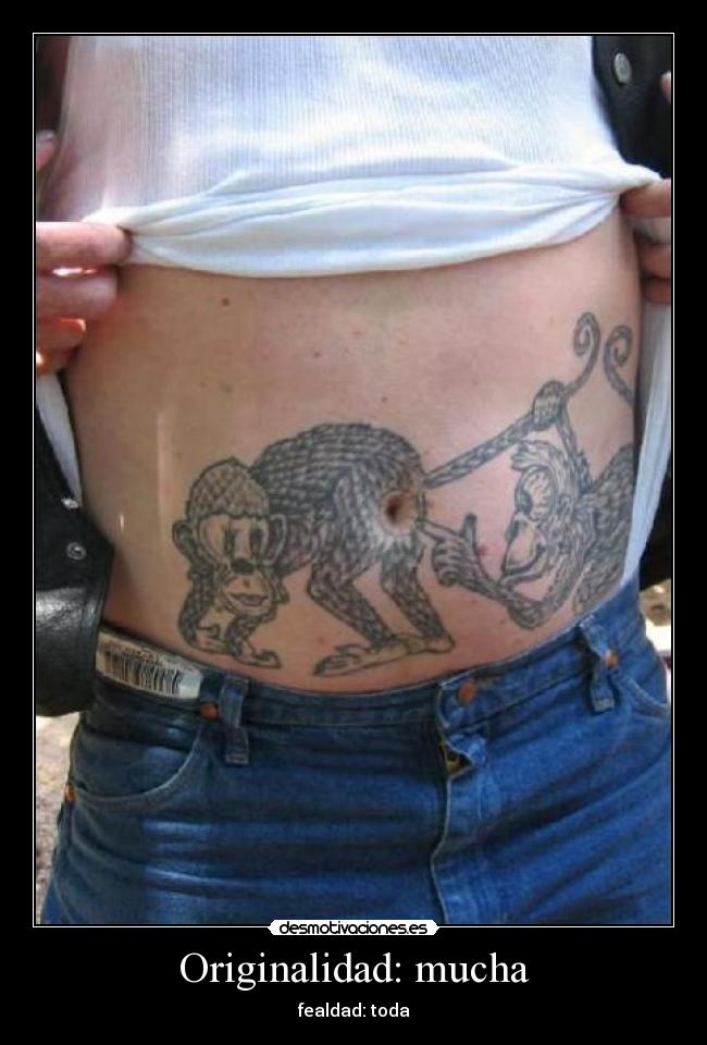 Originalidad: mucha - fealdad: toda