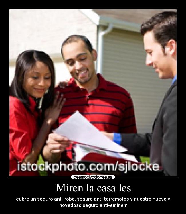 carteles casa vendedor desmotivaciones