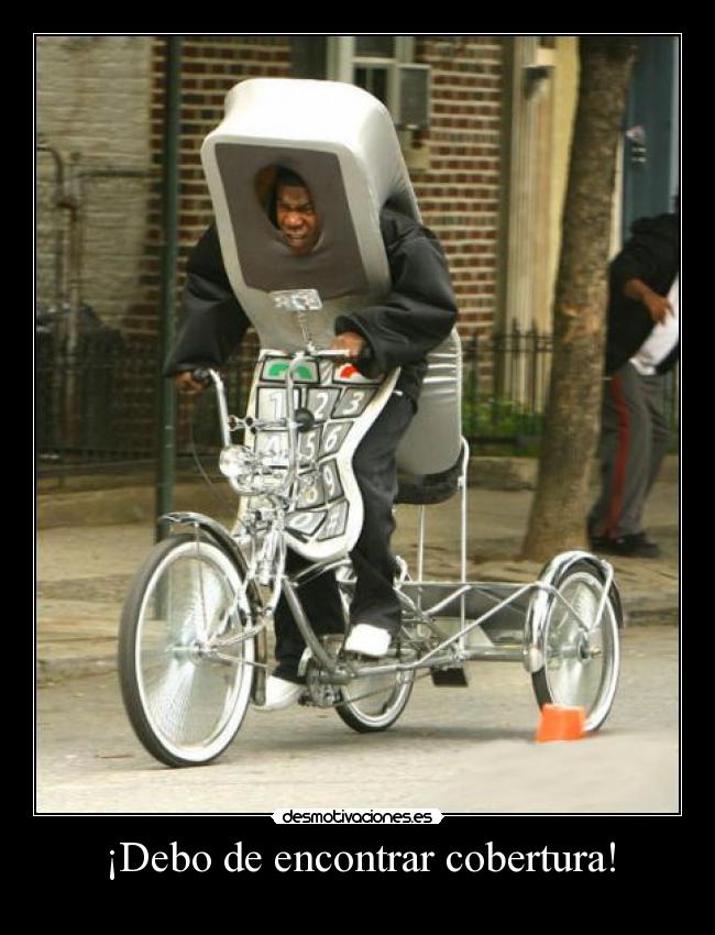 ¡Debo de encontrar cobertura! - 