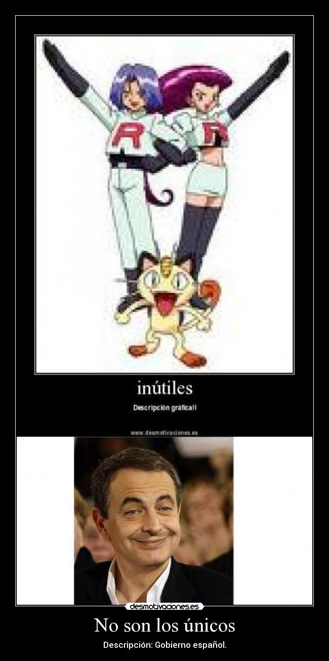 carteles zp inutl team rocket desmotivaciones