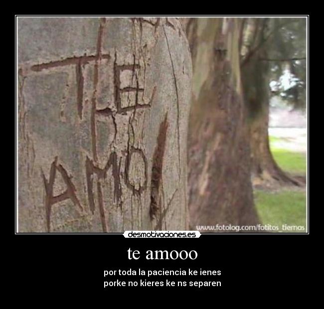 te amooo - 