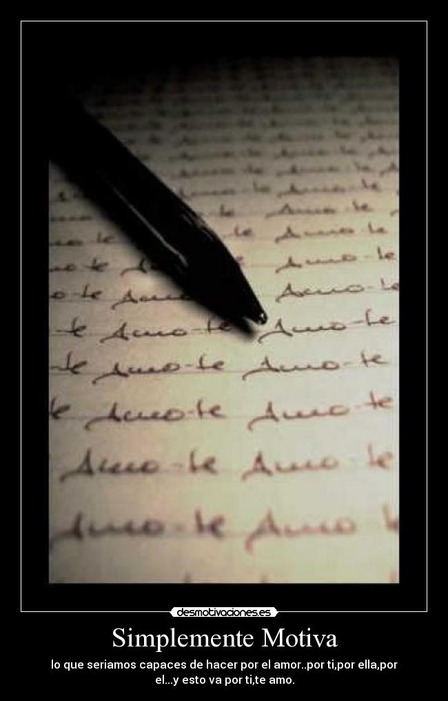Simplemente Motiva -