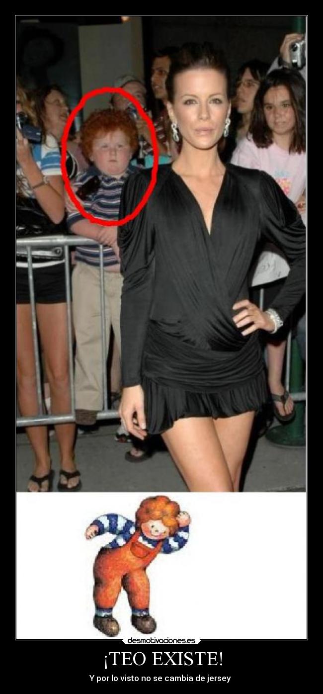 ¡TEO EXISTE! - Y por lo visto no se cambia de jersey