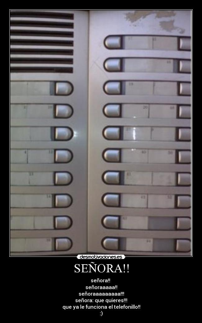 SEÑORA!! -