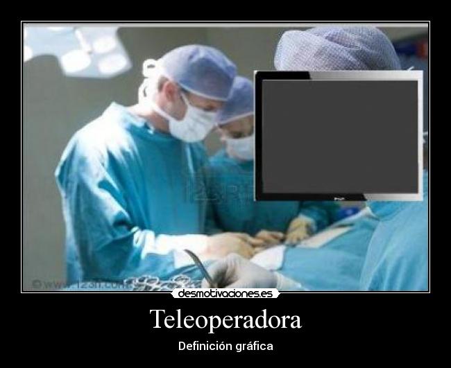 Teleoperadora - Definición gráfica