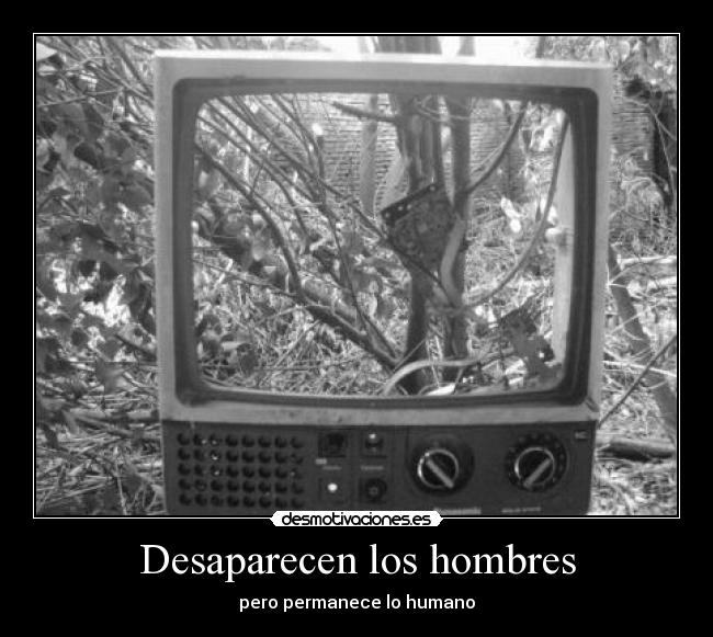Desaparecen los hombres -
