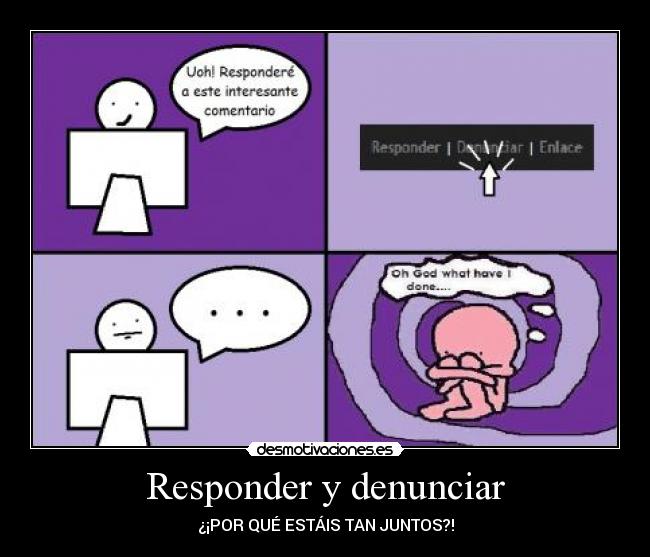 Responder y denunciar - 