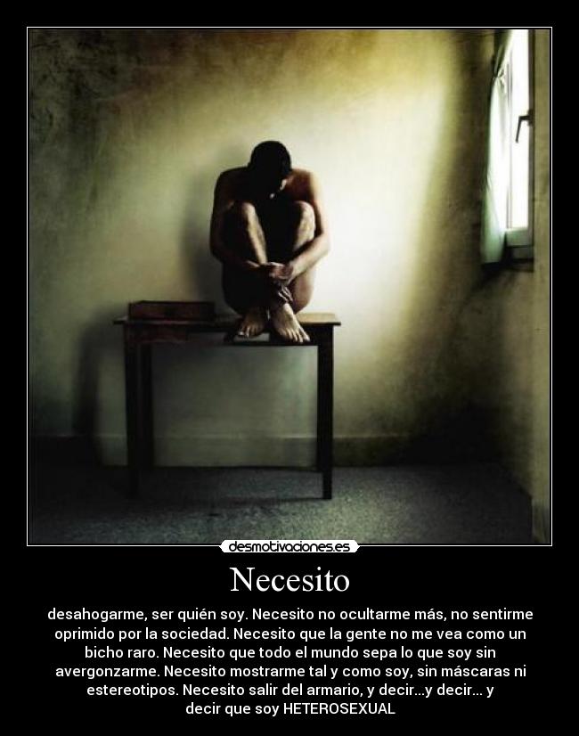 carteles heterosexual desmotivaciones