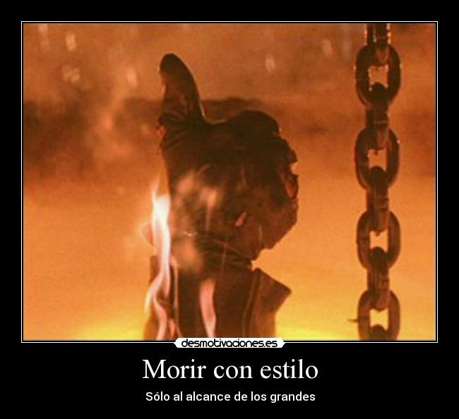Morir con estilo - 