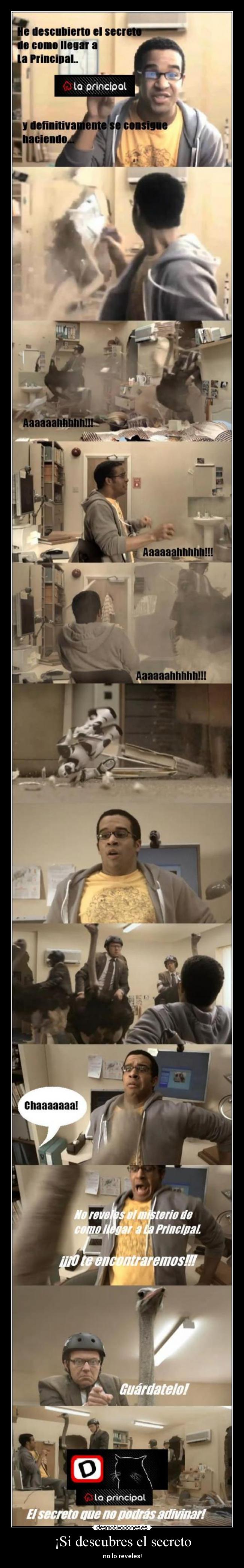 ¡Si descubres el secreto -