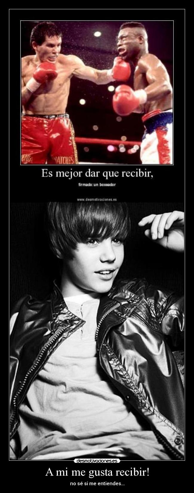 A mi me gusta recibir! - 