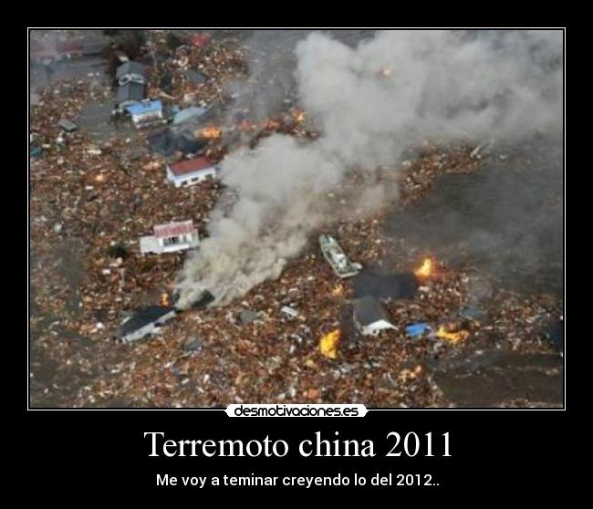 Terremoto china 2011 - 
