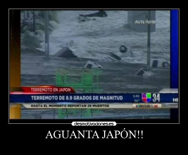 AGUANTA JAPÓN!! -