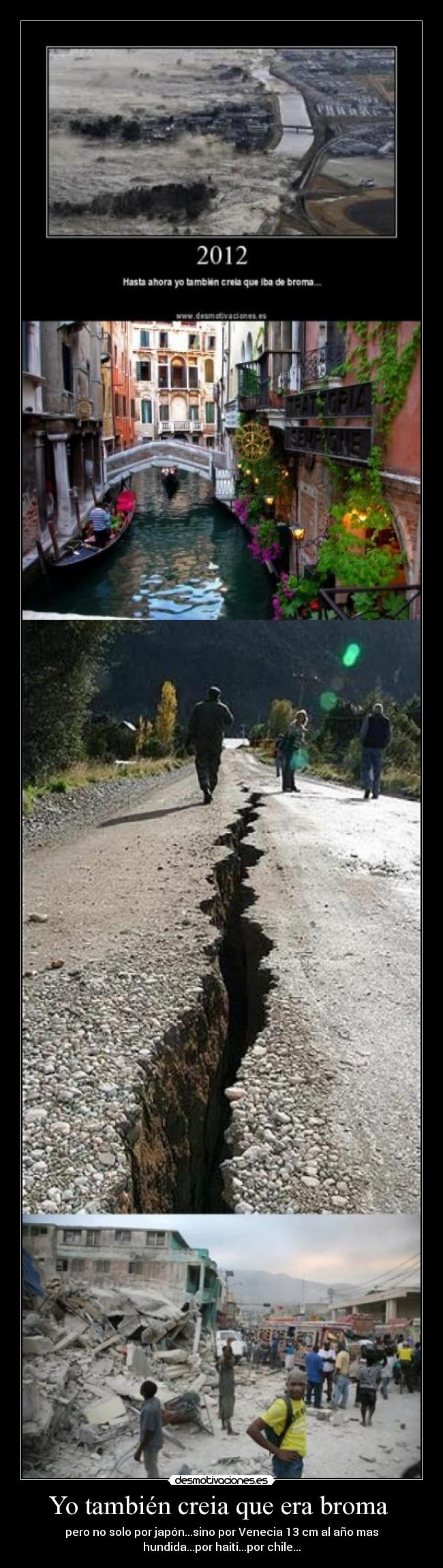 Yo también creia que era broma -