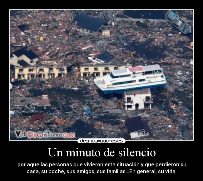 Un minuto de silencio -