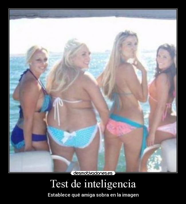 Test de inteligencia - Establece qué amiga sobra en la imagen