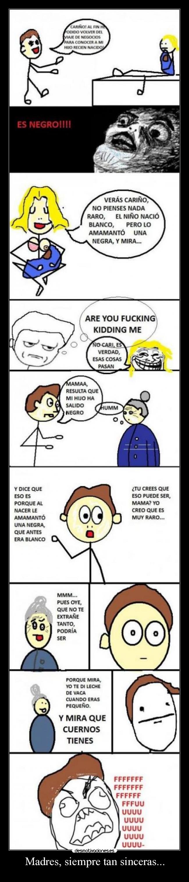 Madres, siempre tan sinceras... - 