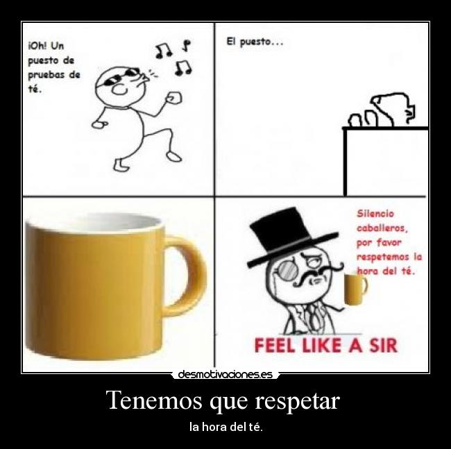 Tenemos que respetar  - 