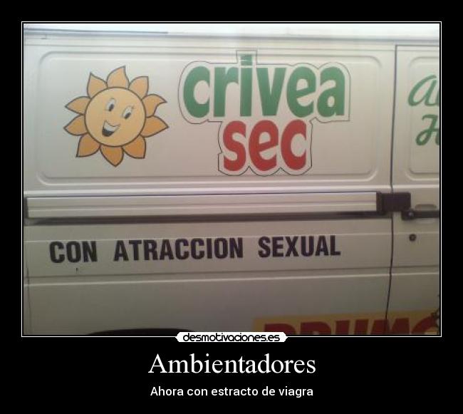 Ambientadores - Ahora con estracto de viagra