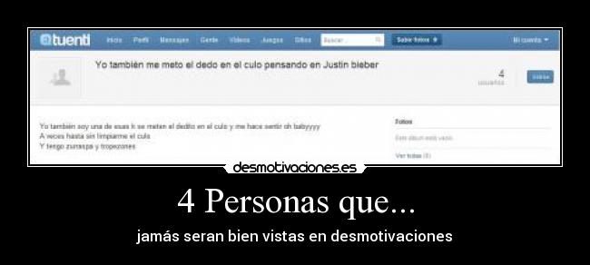 4 Personas que... -
