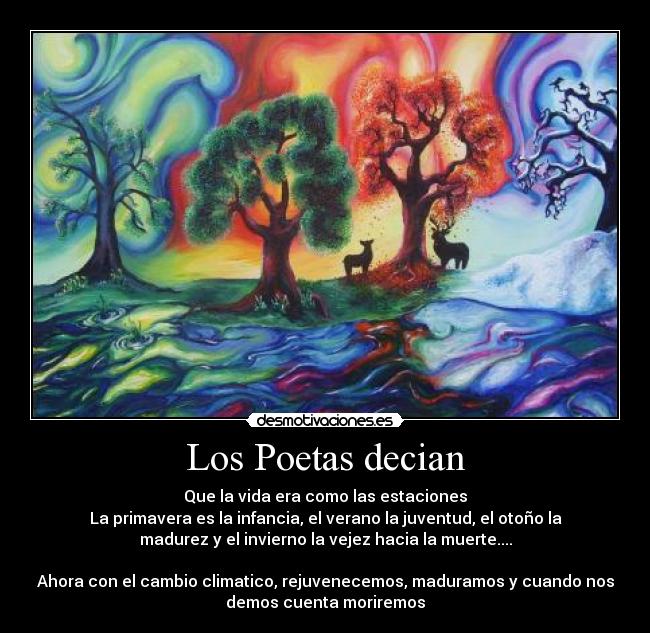 Los Poetas decian -