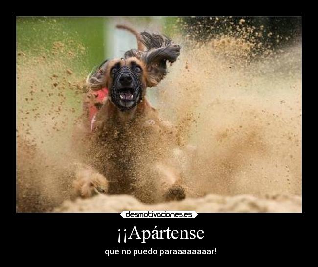 ¡¡Apártense - 