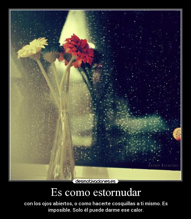 Es como estornudar - 