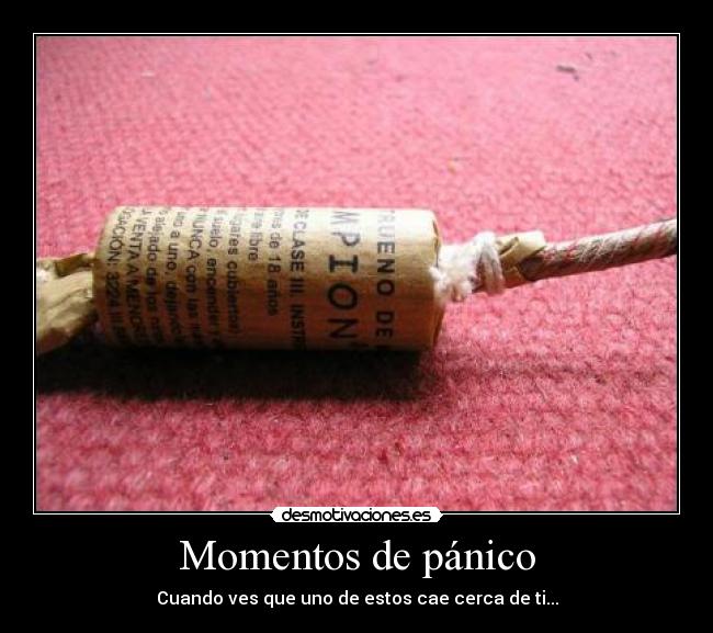 Momentos de pánico -