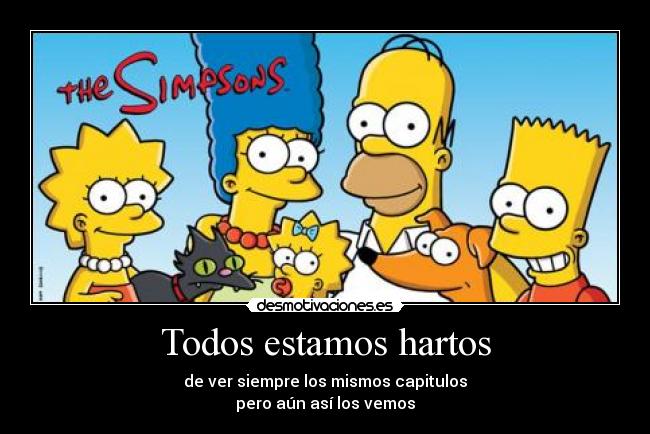 Todos estamos hartos -