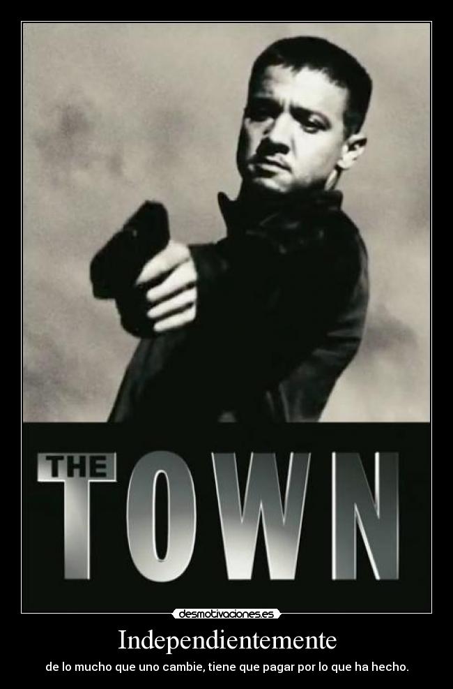 carteles culpable the town ben affleck desmotivaciones