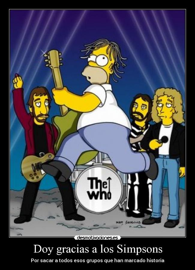 Doy gracias a los Simpsons -
