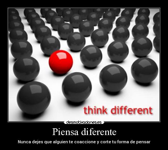 Piensa diferente - 
