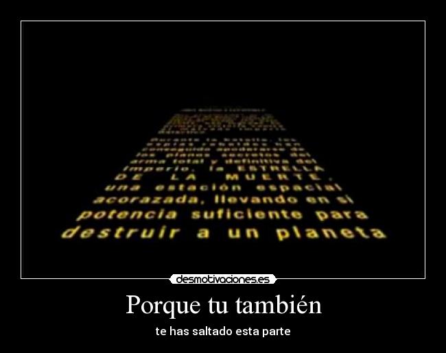 Porque tu también - 