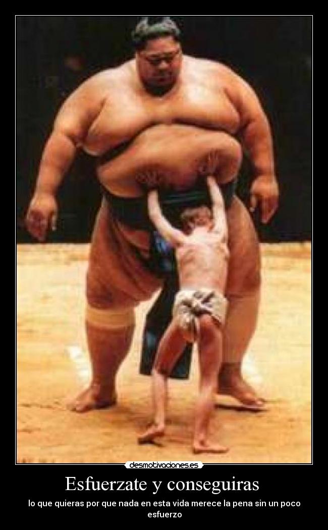 Esfuerzate y conseguiras  - 