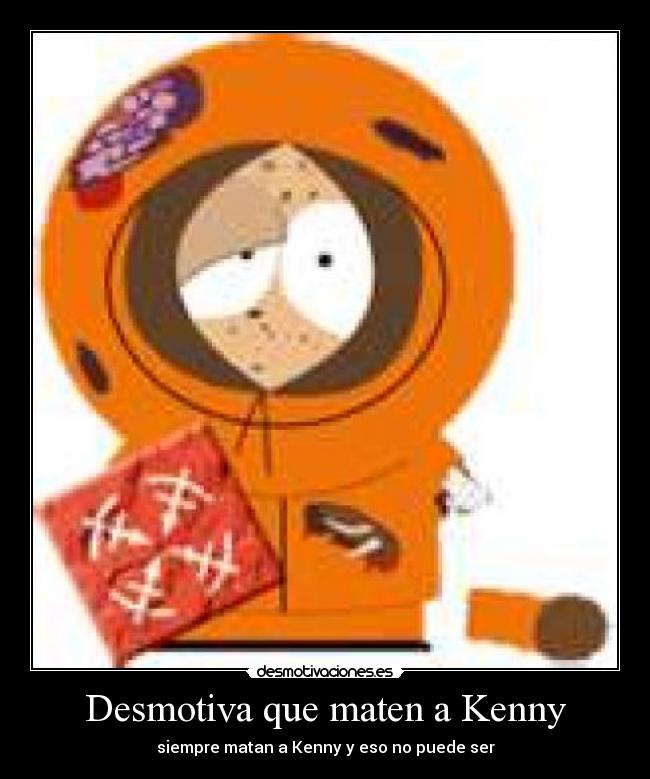 Desmotiva que maten a Kenny - 