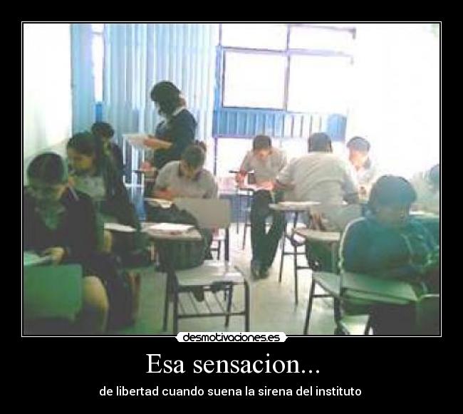 Esa sensacion... - 