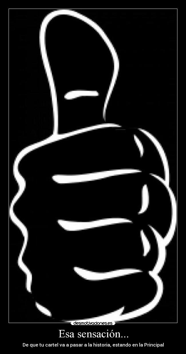 Esa sensación... - 